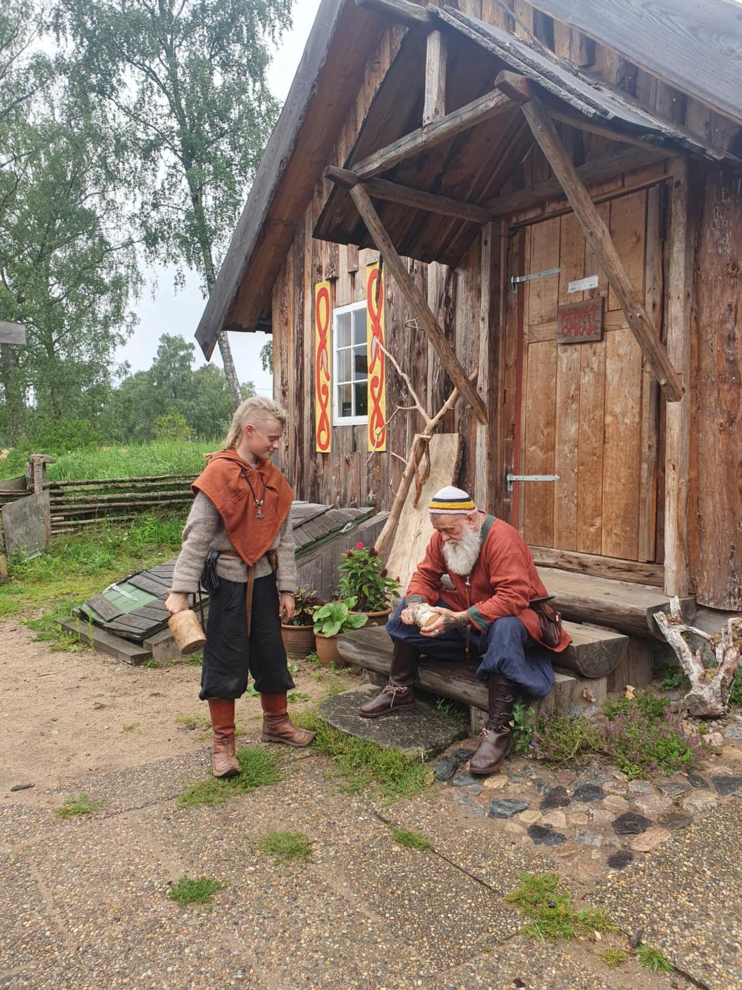 Vittfarnas Vikingaby Villa Sosdala Eksteriør bilde